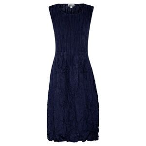 ALQUEMA Smash Pocket Dress in Ink Navy Blue, sz US 2-4/6